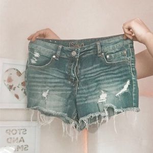 Jean shorts!